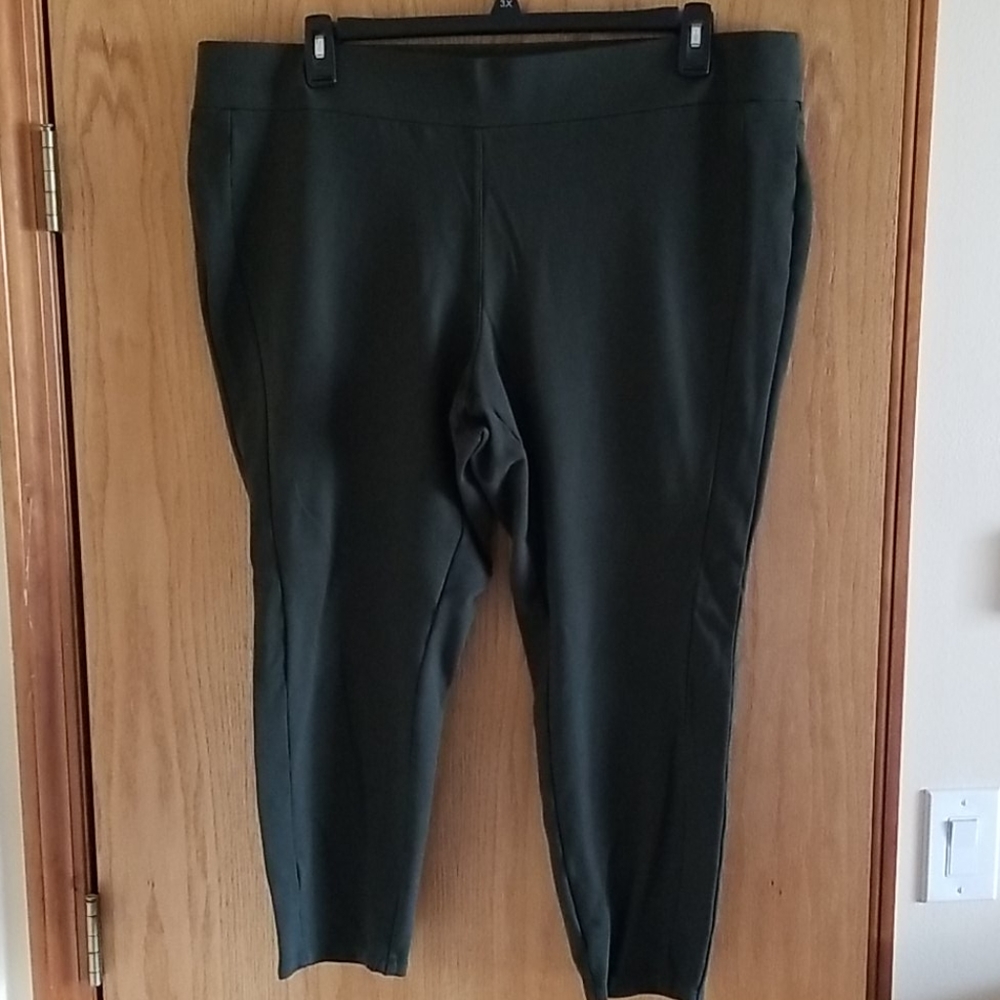 Loft Ankle Length Legging Army Green 22W